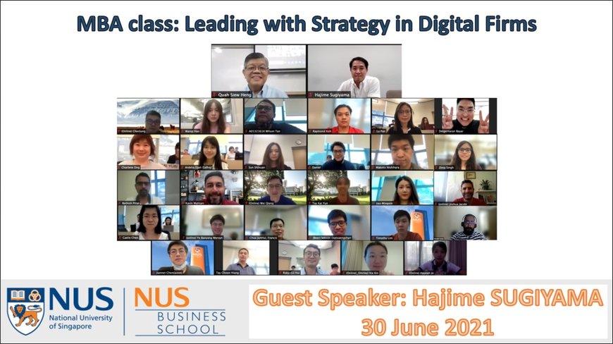 National University of Singapore Business School puts digital transformation top of the class